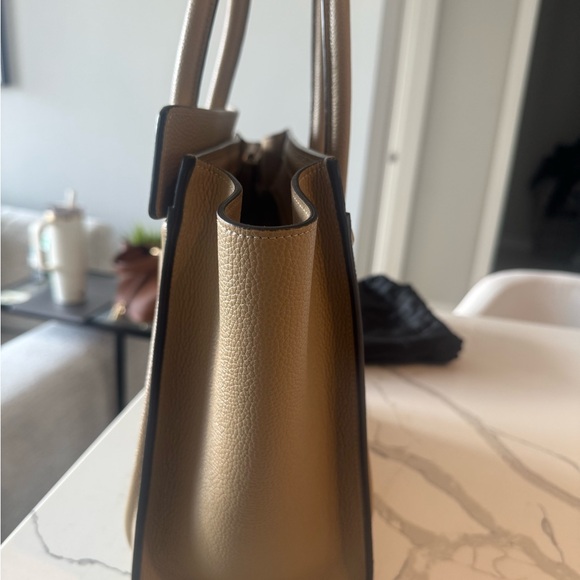 Celine Beige Drummed Calfskin Luggage Micro - Picture 7 of 9